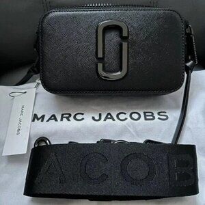 Marc Jacobs BLACK Snapshot DTM Crossbody Bag